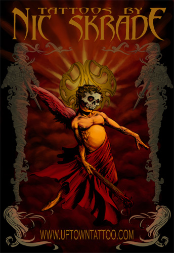 Tattoos - Angel death pestilence - 6729